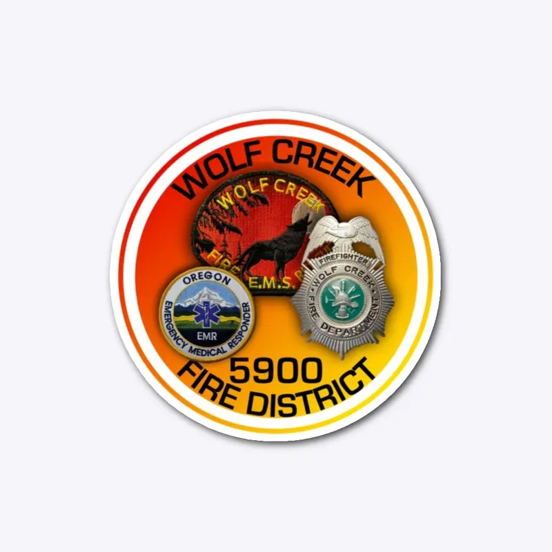 Wolf Creek Fire Tri patch